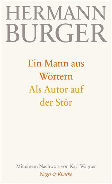 Hermann Burger war Schriftsteller. Und er war - was für sein dichterisches Selbstverständnis elementar ist - Literaturwissenschaftler und Kulturjournalist. Er schrieb Betrachtungen über das Gesamtwerk von Ingeborg Bachmann, Bilder von Peter Weiss, Romane von Franz Kafka und Robert Walser, Erzählungen von Peter Bichsel oder das Frühwerk von Hermann Hesse. Er verfasste Reportagen über Eishockey, Bobfahrten und literarische Vorbilder. Auch in seinen essayistischen und journalistischen Arbeiten zeigt sich der Autor aus der Schweiz als großartiger Beobachter und doppelbödiger Erzähler.