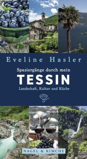 Kastanienwälder und an Felswände geduckte Steinhäuser im Herbstnebel, sonnenverwöhnte Palmen und Kamelien an den Hängen über dem Lago Maggiore. Das Tessin ist eine beinahe mythische Landschaft, die nicht umsonst Zuflucht für Künstler und Literaten war und ist - nicht nur Hermann Hesse, Friedrich Glauser oder Patricia Highsmith haben sich hierher zurückgezogen. Eveline Hasler, die selbst seit Jahren im Tessin lebt und schreibt, erzählt von den eigenwilligen Bewohnern dieser herrlichen Landschaft und erkundet die von der Vielfalt Italiens und der Kargheit der Alpen beeinflusste Küche. Ihre Spaziergänge machen buchstäblich Appetit auf mehr: Zahlreiche Originalrezepte regen zum Nachkochen an.