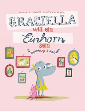 Für Nashornmädchen Graciella ist klar: Sie möchte ein Einhorn sein! Egal, was oder wer dagegenspricht! Selbstbewusst geht sie ihren Weg, der sie tatsächlich kurzzeitig zu einem Einhorn macht. Dazu braucht es gar nicht viel: nur eine Wäscheleine und eine gute Portion Fantasie. In Graciellas beglückendem Einhorneifer taucht plötzlich ein Jäger auf. Ein Einhorn kennt keine Angst, so wird der Jäger auf ganz unkonventionelle Art in die Flucht geschlagen. Annette Langen erzählt herrlich die lustige Geschichte eines großen Traums und eines entschlossenen Nashornmädchens. Kongenial illustriert von Anne- Kathrin Behl.