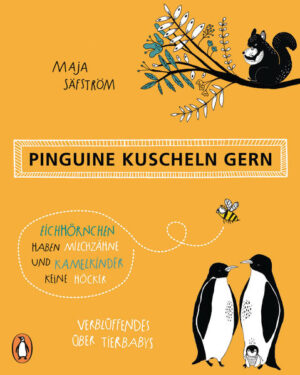 Delfinkinder haben Namen und Eulenbabys sind kugelrund Wussten Sie, dass Delfinmütter ihren Kindern nicht nur Lieder vorsingen, sondern ihnen sogar Namen geben? Dass manche Affen ihre Babys mit Gift einreiben (keine Sorge, nur zu deren Schutz!) und Straußenväter meist alleinerziehend sind? Die schwedische Illustratorin Maja Säfström hat die beeindruckendsten, kuriosesten und süßesten Fakten aus den Kinderstuben des Tierreichs gesammelt und wunderschön gestaltet. Ein Buch für Klein und Groß, zum Schmunzeln, Staunen und Verschenken. Ein charmantes Geschenkbuch - wunderschön illustriert und hochwertig ausgestattet Ausstattung: durchgängig schwarz-weiß illustriert