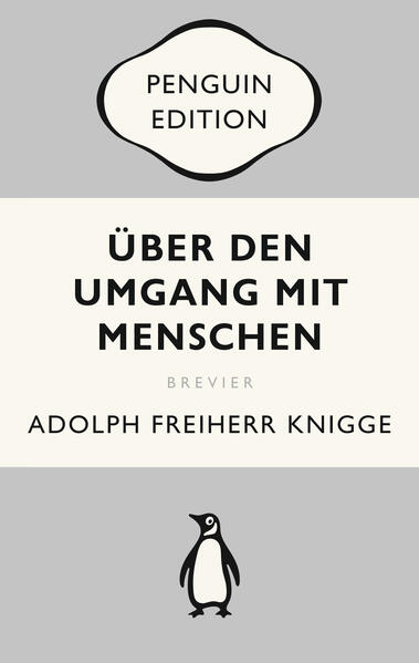 Ein Leitfaden für ein zivilisiertes Miteinander - nie war es so wertvoll wie heute, in Zeiten von Digitalisierung und sozialen Medien. Ein Buch, das gelesen haben sollte, wer sich in Gesellschaft begibt - egal, in welche Mit seinem legendären Brevier des guten Benehmens schuf der Freiherr von Knigge nach eigenem Bekunden «ein System, dessen Grundpfeiler Moral und Weltklugheit sind». Wie verhalten wir uns angemessen gegenüber dem Mitmenschen? Wie zeigen wir dem Gegenüber unsere Wertschätzung, wie erweisen wir ihm die verdiente Achtung? Und welche Manieren sind für eine kultivierte Unterhaltung unverzichtbar? - Auf diese und viele andere Fragen gibt der Knigge klar und verständlich Antwort. PENGUIN EDITION. Zeitlos, kultig, bunt.