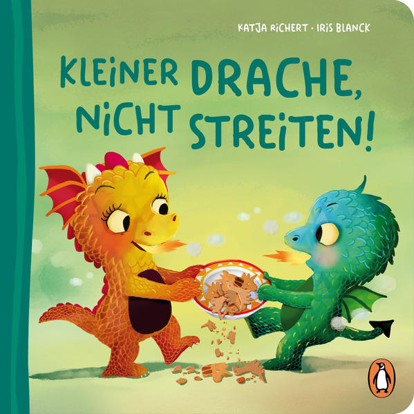 Kunterbunt glänzende, allererste Pappbilderbuch- Abenteuer mit lustigen Fantasie- Babytieren Der kleine Drache Zisch hat seiner Schwester Zacki alle Kekse weggegessen. Ganz schön frech! Jetzt ist Zacki sauer und schon streiten die kleinen Drachen, dass es nur so zischt und qualmt. Ob Zisch es schafft, sich wieder mit Zacki zu versöhnen? Eine allererste, lustige Geschichte übers Streiten und Sich- wieder- Vertragen, ausgestattet mit bunter Glanzfolie auf dem Cover und allen Doppelseiten. Wunderbar geeignet zum Anschauen und Vorlesen für alle Kinder ab 2 Jahren. Unterstützt soziales Lernen Weckt die Fantasie Fördert die Sprachentwicklung Weitere Titel in dieser Reihe: Katja Richert/ Iris Blanck: Kleiner Dino, komm, wir spielen! Katja Richert/ Iris Blanck: Kleines Einhorn, gute Nacht! Katja Richert/ Iris Blanck: Kleines Eulenkind, sei mutig! Ausstattung: Mit fbg. Illustrationen und Folienprägung