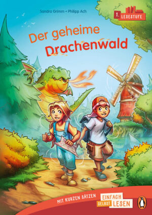 Einfach selbst lesen lernen mit kurzen Sätzen und einem spannenden Drachen- Abenteuer! Oh nein, die Pferde auf dem Pferdehof sind krank! Lise und Max wissen, dass jetzt nur noch ein geheimnisvoller Trank aus dem Drachenwald helfen kann. Und im Drachenwald leben natürlich große, Feuer spuckende ... Drachen! Werden Lise und Max es schaffen, den Trank zu finden und nach Hause zu bringen? Eins ist klar: Ein drachenstarkes Abenteuer wartet auf sie! Eine spannende Geschichte zum Lesenlernen für Kinder ab 6 Jahren. Die 1. Lesestufe zum Einfach- selbst- Lesen von Penguin JUNIOR: Ideal für den allerersten Einstieg ins Selberlesen ab der 1. Klasse Einführungskapitel zum Vorund Mitlesen Sehr große, gut erfassbare Erstleseschrift Extrakurze Sätze in Sinnschritten mit begleitenden Illustrationen Mit lustigem Lesequiz Ausstattung: Mit farbigen Illustrationen