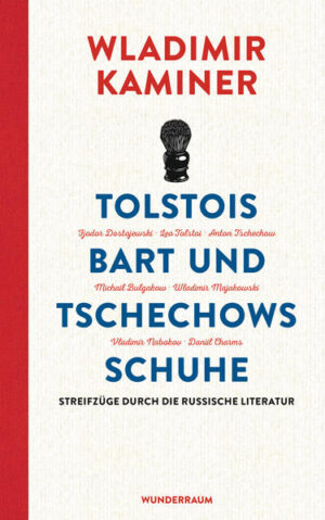 Eine vergnügliche Entdeckungsreise durch die russische Literatur Dieses humorvolle Buch macht neugierig auf Tolstoi & Co. Wladimir Kaminer beweist, wie lebendig, spannend und unterhaltsam ein Streifzug durch die Literatur sein kann. Sein Blick hinter die Kulissen zeigt berühmte Schriftsteller als faszinierende Menschen und verrät uns gleichzeitig viel über das Leben selbst. Verrückte Ideen, große Triumphe, Tragik, Liebesglück und die großen Ereignisse der Weltgeschichte - all das und noch vieles mehr findet sich in diesen Geschichten über sieben Autoren aus Wladimir Kaminers russischer Heimat: Fjodor Dostojewski, Leo Tolstoi, Anton Tschechow, Michail Bulgakow, Wladimir Majakowski, Vladimir Nabokov und Daniil Charms. Liebevoll ausgestattete Ausgabe mit Leinenrücken und Lesebändchen. Weitere berührende Wunderraum-Geschichten finden Sie in unserem kostenlosen aktuellen Leseproben-E-Book »Einkuscheln und loslesen - Bücher für kurze Tage und lange Nächte«