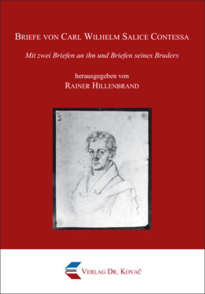 Briefe von Carl Wilhelm Salice Contessa | Bundesamt für magische Wesen