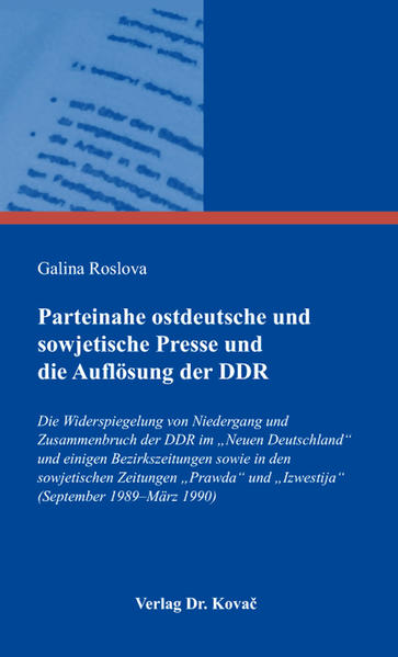 Parteinahe ostdeutsche und sowjetische Presse und die Auflösung der DDR | Bundesamt für magische Wesen