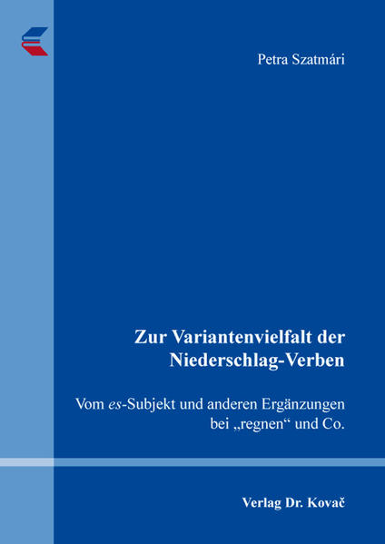 Zur Variantenvielfalt der Niederschlag-Verben | Bundesamt für magische Wesen