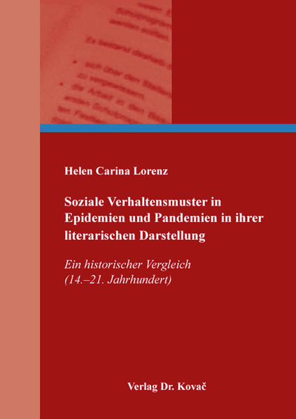 Soziale Verhaltensmuster in Epidemien und Pandemien in ihrer literarischen Darstellung | Bundesamt für magische Wesen