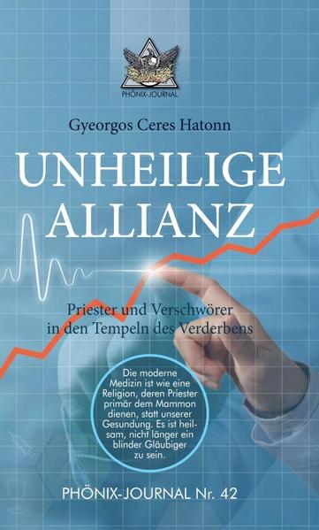 Gyeorgos Ceres Hatonn diagnostiziert in diesem Journal in seiner typischen direkten Art die skrupellosen Machenschaften einer Medizin, die nicht daran interessiert ist, daß wir vollkommen gesund sind. Das alles ist schockierend, aber auch heilsam und schützend. Denn nur durch das Erkennen der Fallstricke der „unheiligen Allianz“ können wir uns und unsere Kinder aus den gefährlichen Täuschungen befreien und alternative Wege der Heilung finden, wozu Hatonn auch viele Tipps und Hinweise gibt. Mit gutem Grund widmet er dieses Journal den vielen ganzheitlichen Ärzten und Heilpraktikern, denen „von den medizinischen Gesellschaften und der Verschwörung der Priester in den Todestempeln übel mitgespielt wird“ so Hatonn. Denn die moderne Medizin ist wie eine Religion, die in ihren grundlegenden materialistischen Glaubenssätzen keinen Widerspruch duldet und deren Priester primär dem Mammon dienen, statt unserer Gesundung. Es ist deshalb heilsam, nicht länger ein blinder Gläubiger zu sein. Hatonn beschränkt sich hier aber nicht nur auf Gesundheitsthemen. Beispielsweise enthüllt er Hintergründe über den Mord an John F. Kennedy und über die geheimen unterirdischen Anlagen bei einem US Air Force Stützpunkt in Kalifornien oder spricht über den Opium-Gehalt im Zigarettenpapier. Bei all den verstörenden Einblicken begleitet Hatonn den Leser wie ein guter Freund und fordert auch dazu auf, ihn direkt auf unserer Erkenntnisreise um Unterstützung zu bitten: „Mit welchem Namen Ihr mich auch immer rufen mögt-ich komme, um Euch den Weg zu weisen und Euch nach Hause zu bringen.“