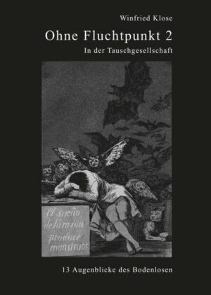 Die dreizehn Erzählungen, Augenblicke des Bodenlosen, sind Blicke auf ein falsches Leben. Die Protagonisten der einzelnen Texte sind meist der Schicht der Bildungsbürger zuzuordnen. Einige der Figuren sind dabei, sich von der Ideologie der Leistung und materiellen Sicherheit loszusagen, stehen für einen Moment an einem Wendepunkt: einer eigenen Wahl, einem verdrängten Lebenswunsch, einer erkannten Schuld. … Sie scheitern meist an Normen der globalen Tauschgesellschaft, die in einzelne der Warenform scheinbar enthobene Bereiche, wie Kunst, Musik, Ethik, … vordringen, alle Werte einebnen, ebenso Sprache, Psyche und Zusammenleben der Menschen tangieren und sie an der Entfaltung zu selbstverantwortlichen Subjekten hindern. - Mit ihrem Scheitern in entscheidenden Situationen wird die Identität einzelner Figuren in Frage gestellt. Vor der gleichen Frage steht der Leser. Gelingt es ihm, in der Welt der Erzählungen Fuß zu fassen, sieht er sich mehr oder weniger beschädigten, gleichwohl achtbaren Individualitäten gegenübergestellt. Da einzelne Episoden im Widerspruch zueinander stehen, keineswegs einer zu einem Ziel führenden Handlung folgen, vermag der Leser eigene Mutmaßungen über ein Davonkommen oder Scheitern der Protagonisten anzustellen.