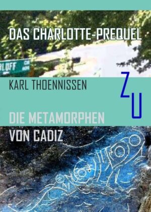 Für die Cousins Peter Hutton und Tim Evans und ihre beste Freundin Evie, die in Charlotte, North Carolina, dieselbe Klasse an der West Charlotte High besuchen, nähern sich die Sommerferien und plötzlich gibt es Neuigkeiten, die für unverhoffte Aufregung sorgen: Tim soll „nach Mexiko verschickt" werden und die Gründe scheinen so mysteriös wie das Ziel der Verschickung, ein Ort namens Cadíss, den alle außer Tim und Peter zu kennen scheinen. Am liebsten würde Peter die Sache auf der Stelle mit Evie bereden, denn mit Tim ist das gerade nicht möglich: Die beiden sind zurzeit nämlich zerstritten und das ausgerechnet wegen Evie, die ihrerseits in letzter Zeit ein seltsam gespanntes Verhältnis zu der Spanischlehrerin der drei, Miss Jane Moray, zu haben scheint. Miss Moray ist erst seit wenigen Monaten an der Schule und sie steckt, wie sich bald herausstellt, in gewisser Weise hinter der ganzen Geschichte. Die Handlung von „Das Charlotte- Prequel" spielt zwei Wochen vor den dramatischen Ereignissen, die in DIE METAMORPHEN VON CADIZ beschrieben werden.