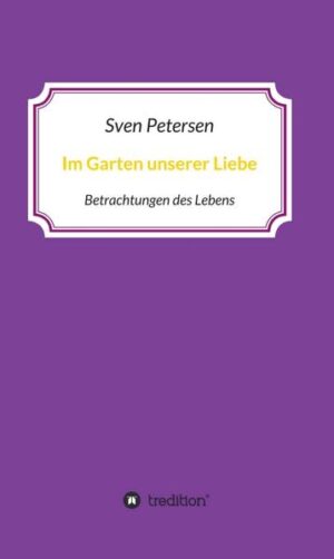 In Prosaform werden die mit Liebe angereicherten Worte in ein Gefährt der Leichtigkeit überführt, dem Frühling der süssen Winde folgend.