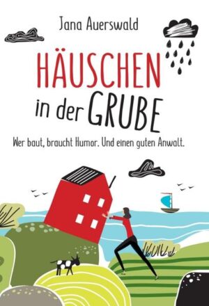 Die fünfköpfige Familie Auerswald steht auf der Baustelle plötzlich vor den Tatsachen: Das neue Haus neigt sich radikal zur Seite. Von da an jagt ein Schicksalsschlag den nächsten. Ein Abrisstrupp muss her, Handwerker entpuppen sich als geldgierige Versager, der Bauleiter verschwindet in den Dauerurlaub, die Finanzierung gerät aus den Fugen und der Anwalt legt eine Akte nach der anderen an, während die Familie in eine Bruchbude mit Schweinestall umziehen muss. Mit Selbstironie und Humor erzählt die Bauherrin, wie der Traum von Eigenheim immer mehr zum Albtraum ausartet.