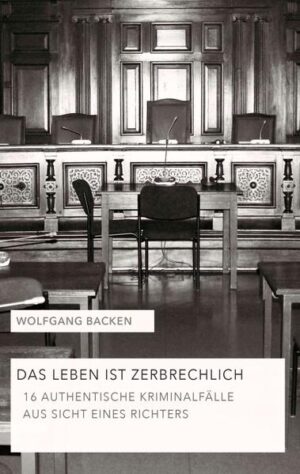 Dieses Buch ist von dem ehemaligen Strafrichter Wolfgang Backen geschrieben, der viele Jahre u.a. über Totschläger sowie Mörder geurteilt hat und der dabei zwangsläufig immer wieder in menschliche Abgründe blicken musste. Dabei begegneten dem Juristen höchst unterschiedliche Charaktere und äußerst facettenreiche Verbrechen. Anhand der hier geschilderten 16 Fälle werden verschiedene Straftaten und Täter portraitiert. Erklärt wird, wie ein Schwurgericht auf die Besonderheiten der Täter und ihrer Taten reagiert. Bei jeder Entscheidung über die Schuld und die Sanktion trägt das Gericht eine hohe Verantwortung, denn ein Urteil ist ein sehr nachhaltiger Eingriff in das Leben eines Menschen. Eine lebenslange Strafe oder eine Unterbringung in einem psychiatrischen Krankenhaus bedeutet das Aus von Freiheit und Selbstbestimmung. Der Autor möchte seine Leser und Leserinnen und Leser an seinen Erinnerungen teilhaben lassen. Mögen diese selbst einen Blick auf die Menschen, denen schwerste Verbrechen zur Last gelegt wurden, und die anschließenden Urteile werfen und sich eine eigene Meinung über Gerechtigkeit und Sühne bilden. Der Autor zeigt, nach welchen Kriterien ein Gericht urteilt und bestraft und auf welche Schwierigkeiten es dabei stößt. In seinem Buch beschreibt der Autor Wolfgang Backen, ein ehemaliger Strafrichter, 16 authentische Kapitalverbrechen.