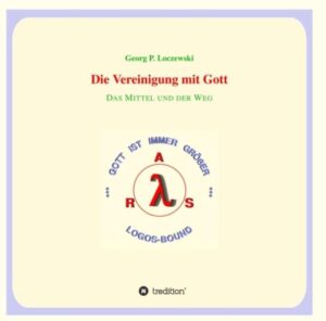 Das Büchlein 'Die Vereinigung mit Gott - Das Mittel und der Weg' ist eine Neuauflage des Titels 'Der Glaube an Gott - Der Weg zu Gott' und ist aus dem Bestreben heraus entstanden, Leser und Leserinnen und Leser eine unglaubliche Lebensperspektive vor Augen zu führen, in der wir die Augen vor unserer erfahrbaren Realität der Endlichkeit, der Unvollkommenheit, des Elends und der Not bis hin zur Verzweiflung nicht verschließend dankbar wahrnehmen dürfen, dass wir nicht Kinder des Zufalls sind, sondern dass wir unser Dasein dem UNENDLICH GROßEN, EWIGEN GOTT verdanken und berufen sind, in IHM ewig glücklich zu werden.