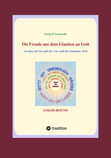 Das Buch versucht das Wesentliche des christlichen Glaubens herauszustellen und eine Hilfe anzubieten, mittels der Meditation der uns von Gott geschenkten Offenbarung und dem kontemplativen Beten, einen lebendigen Glauben aufzubauen, der uns dem Ziel näher bringt, das JESUS CHRISTUS folgendermaßen formuliert hat: "Ich habe die Herrlichkeit, die DU mir gegeben hast, ihnen gegeben, damit sie eins seien, gleich wie wir eins sind: Ich in ihnen und DU in mir." (Joh 17,22-23). Diese Einheit mit Gott ist eine Einheit in der Liebe, die uns auch in der Liebe mit unseren Mitmenschen verbindet und die uns mit für uns jetzt unvorstellbarer Seligkeit erfüllen wird.