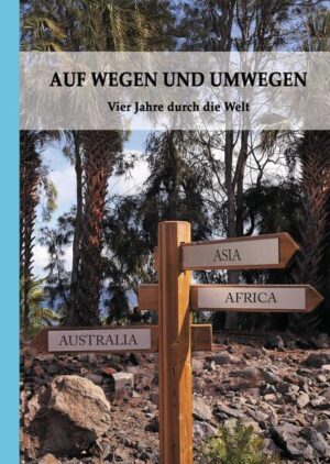 Eine Weltreise ohne Handy, Internet und Suchmaschine zu unternehmen, erscheint heutzutage undenkbar. Die Autorin dieses Buches hatte all dies jedoch vor knapp 50 Jahren gar nicht zur Verfügung. Dennoch begab sie sich auf den Weg und reiste vier Jahre lang zu den schönsten, faszinierendsten, antiken und geschichtsträchtigsten Orten dieser Erde. Auf Wegen und einigen Umwegen erreichte sie ihre Ziele, lernte Land und Leute kennen, ertrug Hitze, tropische Feuchte, Regen, unbequeme Wege und Reisemittel beseelt von ihrem Streben, die Welt zu schauen.