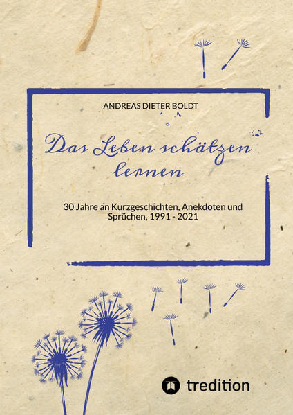 Das vorliegende Buch ist eine Sammlung von Kurzgeschichten, Anekdoten und Spruechen der letzten 30 Jahre. Fast alle Geschichten hat der Autor selbst erlebt. Die Geschichten regen zum Schmunzeln und Nachdenken an.