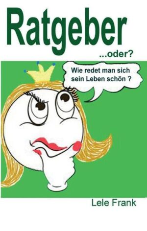 Das Buch/ die Idee …handelt vom steinigen Weg, sich sein eigenes Leben endlich nicht mehr schönreden zu müssen. Damals, als junger Mensch, hätte ich im Leben nicht daran gedacht mit jemandem zusammenzuziehen. Trotzdem ist es passiert… damals. Weil alle es taten, weil´s erwartet wurde, von den Eltern, vom Chef, von den Nachbarn, dem Pfaffen, dem Amt. Hochzeit! (Heute nicht mehr modern?). Wenn ich lachte, wurde ich missverstanden, war ich traurig, wurde ich verhöhnt, wenn ich weinte, wurde ich gemieden, wenn ich krank war, war ich unsichtbar, wenn ich kochte, wurde ich verglichen, wenn ich arbeitete, wurde ich beneidet undsoweiterundsoweiter. War ich alleine, war ich glücklich. Es geht schnell bergab, wenn man es gewohnt ist, all diese Dinge alleine zu tun. Natürlich kam was kommen musste: Scheidung! Nun kann ich´s genießen alleine aufzuwachen, kein Wort sprechen zu müssen, nicht immerzu blendend aussehen zu müssen, keine zielorientierten Zärtlichkeiten am Morgen er-tragen zu müssen, kein Frühstück machen zu müssen, nicht drei Mal Eier kochen zu müssen, bis es endlich passt