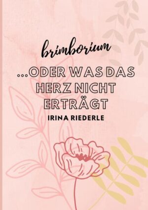 Herzen brechen nicht laut. Es gibt keinen Knall, keinen Überschallschlag. Es ist, wenn überhaupt, ein ganz leises knacken. Und dennoch ist es vernichtend. Bei dem Versuch meins zusammenzufügen ist dieses Buch entstanden. Es ist der Klebstoff, der mein Herz zusammenhält und vielleicht kann es ein Pflaster für deines sein.