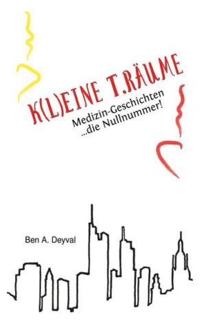 Ein multiperspektivischer, sprachlich sehr anspruchsvoller "Ärzteroman", bei dem Sie viel über Psychologie, aber auch über rechtliche Schlupflöcher und drastische Korruption im Medizinwesen erfahren: Bereits im Prequel zur Romanserie K(L)EINE T.RÄUME geht es rasant zu! Ahnen Sie, was passiert, wenn sich Ärzte und Wissenschaftler treffen, um mit der "Medizin" zu zaubern? Das Werk des Arztes Ben A. Deyval wirkt zunächst wie leichte Kost in kleinen Häppchen, enthält jedoch die anspruchsvolle Komplexität schwer verdaulicher Inhaltsstoffe. Korruption, Geldwäsche, Datenmissbrauch sind nur einige der Probleme, die im Roman mit deftigen Dialogen und spitzer Feder dargestellt werden. Ganz nebenbei erfahren Sie - wie in den anderen Bänden der Serie - stets einige Hintergründe zu Krankheiten und Therapien, werden aufgeklärt über psychologische Methoden und Sie erleben, wie "Magie" funktionieren kann. Natürlich kommen schwarzer Humor und ein bisschen Thrill nicht zu kurz - aber Vorsicht! Zu Risiken und Nebenwirkungen dieses Romans mit seinen vielfältigen Perspektiven fragen Sie besser Ihren Arzt oder Apotheker...