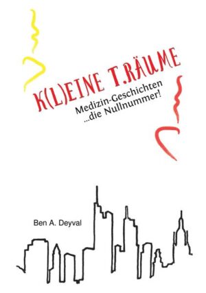 Ein multiperspektivischer, sprachlich sehr anspruchsvoller "Ärzteroman", bei dem Sie viel über Psychologie, aber auch über rechtliche Schlupflöcher und drastische Korruption im Medizinwesen erfahren: Bereits im Prequel zur Romanserie K(L)EINE T.RÄUME geht es rasant zu! Ahnen Sie, was passiert, wenn sich Ärzte und Wissenschaftler treffen, um mit der "Medizin" zu zaubern? Das Werk des Arztes Ben A. Deyval wirkt zunächst wie leichte Kost in kleinen Häppchen, enthält jedoch die anspruchsvolle Komplexität schwer verdaulicher Inhaltsstoffe. Korruption, Geldwäsche, Datenmissbrauch sind nur einige der Probleme, die im Roman mit deftigen Dialogen und spitzer Feder dargestellt werden. Ganz nebenbei erfahren Sie - wie in den anderen Bänden der Serie - stets einige Hintergründe zu Krankheiten und Therapien, werden aufgeklärt über psychologische Methoden und Sie erleben, wie "Magie" funktionieren kann. Natürlich kommen schwarzer Humor und ein bisschen Thrill nicht zu kurz - aber Vorsicht! Zu Risiken und Nebenwirkungen dieses Romans mit seinen vielfältigen Perspektiven fragen Sie besser Ihren Arzt oder Apotheker...