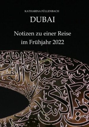 Die Autorin ist bei ihrem Aufenthalt mit einem wachen Auge durch Dubai gestreift. Sie beschreibt einereits bekannte touristische Orte, beschäftigt sich aber zugleich mit kulturellen und gesellschaftlichen Hintergründen und liefert dem Leser damit zahlreiche spannnde Details zu den Besonderheiten des Emirats. Die Lektüre des Reiseberichts ist insgesamt eine interessante und kurzweilige Ergänzung zu gängigen Reiseführern.