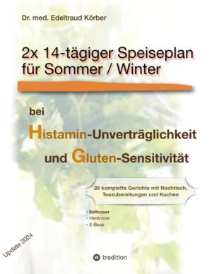 - Rezepte auf der Basis der neuesten naturwissenschaftlichen und naturheilkundlichen Erkenntnisse. - Zwei-Wochen Speiseplan, fortlaufend aufgebaut und im Wechsel von vegetarisch und Fleisch/Fisch Gerichten. - Ein systematisches Koch-Gerüst, mit dem man da