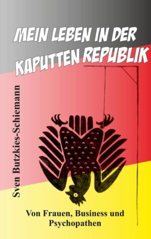 Sven Butzkies-Schiemann wurde in den 1970er-Jahren in Rendsburg, geboren und man könnte sagen, er war ein Kind der Bundesrepublik. Auf die Frage, welches die besten Länder sind, hätte er in den 1980er-Jahren noch geantwortet: Deutschland und die USA. Er war einst Mitglied der CDU, mit der irrwitzigen Idee, etwas Positives zur Gestaltung, des Landes beitragen zu können. Dieses Buch beschreibt mit viel schwarzem Humor die »Highlights« der Erfahrungen, die er mit der Bundesrepublik, ihren Vertretern und anderen Psychopathen machen durfte. Nach seiner Metamorphose steht am Ende die Erkenntnis: Wenn man nicht vollständig depressiv werden möchte, lebt es sich leichter, wenn man in Deutschland nichts mehr ernst nimmt, alles als eine einzige Comedy betrachtet und sich bei Behördenbesuchen das Gegenüber mit einer roten Pappnase vorstellet.