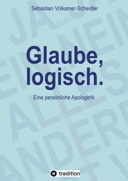 Was ist am christlichen Glauben folgerichtig und logisch? Es gibt Fragen, die mancher für sich klären möchte, wenn er sich zu glauben entscheidet. Wie kann das überhaupt gehen: eine verbindliche Wahrheit für alle, verkündet durch unvollkommene Menschen? Wenn man Gott sucht, wird die Frage, worauf man sich da eigentlich einlässt, sehr relevant. Doch oft geht die Verkündigung davon aus, dass Menschen über das Gehörte nicht nachdenken, dass es genügt, ihnen zu sagen, wovon sie überzeugt sein sollen. Viele der üblichen Antworten ergeben nur Sinn, wenn man sich bereits in der Denkwelt des Glaubens befindet: allzu oft bekommt man Theologisches, wenn man Logisches sucht. Selbstverständlich ist Theologie nötig, doch auch das Richtige kann falsch sein, wenn die Antwort nicht zur Frage passt: Wer Durst hat, braucht kein Brot. Der Glaube hinterlässt so den Eindruck, als könne er nur sich selbst beschreiben, nicht aber die Fragen beantworten, die von außen an ihn gestellt werden. Hier setzt das Buch an: Themen wie Glaube, verbindliche Wahrheit, Erbsünde und Katechismus werden stets auf einer Grundlage behandelt, die selbst keinen Glauben erfordert. Auch kritische Anfragen und Zweifel werden ausgesprochen und weiter gedacht. Anhand von Bildern, Situationen aus dem täglichen Leben und Zitaten aus der Heiligen Schrift wird aufgezeigt, wie sich Gott gerade dort finden lässt, wo es im ersten Moment gedanklich schwierig wird. Erst im Erkennen der eigenen Grenzen lässt sich ahnen, was dahinter liegt: Gott ist nah, seine Botschaft ist eng mit dem Leben verflochten und vor allem: Er ist zutiefst vertrauenswürdig. Ob Leser und Leserin wie der Autor am Ende dieser Gedanken auf Gott und seine Kirche stoßen, bleibt ihnen selbst überlassen. Doch auf jeden Fall wird klar: Das Christentum kann sehr reflektiert sein.