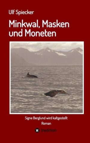 Zwei Geschichten an zwei ganz unterschiedlichen Orten, die doch zusammenhängen. Während die erste und einzige schwarze Kriminalommissarin der Reichspolizei in Kalmar mit ihrer Freundin für ein Sabattical in Nuuk auf Grönland weilt, wird sie zufällig in einen Waffenschmuggel hineingezogen, entführt und in einen Kühlraum gesperrt. Und während ihr Körper immer weiter auskühlt, irrlichtert ihr Unterbewusstsein durch Stationen ihres Lebens. Später wird sie, sehr zum Missfallen ihrer Freundin und der grönländischen Polizei, selbst Ermittlungen aufnehmen. Parallel zu dem arktischen Geschehen, werden in Südschweden mehrfach kleine Dorfsupermärkte überfallen. Immer wieder stürmen drei Personen mit sündhaft teuren und täuschend echten Latexmasken von lebenden oder verstorbenen Prominenten in die Läden, bringen die spärlichen Bareinnahmen an sich, schießen in die Decke und verschwinden wieder. Und natürlich wird auch Robert Ekkheim, ein guter Freund Signes, Zeuge eines Überfalls …