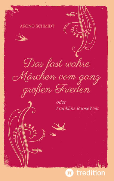 Franklin D. Roosevelt war der letzte US-Präsident, der in der Welt sozialen Ausgleich und damit dauerhaften Frieden schaffen wollte. Dieses Buch über sein Leben verquickt Realität und Phantasie und geht über das tatsächliche Todesjahr hinaus. Die Schilderung seiner ungewöhnlichen Lebensverhältnisse und seiner mutigen Politik entspricht bis etwa 1944 meist den Tatsachen. Die Charaktere der im Buch auftretenden Personen sind jedoch ebenso frei erfunden, wie deren Aussagen und Handlungen und die daraus resultierenden wunderbaren politischen Folgen. Es ist halt ein Märchen.