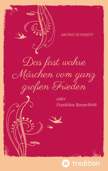 Franklin D. Roosevelt war der letzte US-Präsident, der in der Welt sozialen Ausgleich und damit dauerhaften Frieden schaffen wollte. Dieses Buch über sein Leben verquickt Realität und Phantasie und geht über das tatsächliche Todesjahr hinaus. Die Schilderung seiner ungewöhnlichen Lebensverhältnisse und seiner mutigen Politik entspricht bis etwa 1944 meist den Tatsachen. Die Charaktere der im Buch auftretenden Personen sind jedoch ebenso frei erfunden, wie deren Aussagen und Handlungen und die daraus resultierenden wunderbaren politischen Folgen. Es ist halt ein Märchen.