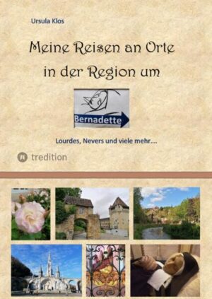 Viele Bilder und persönliche Eindrücke nehmen den Leser mit auf zwei faszinierende Reisen in die facettenreiche Umgebung der beiden Wohnorte von Bernadette Soubirous, der Heiligen, die durch ihre Marienerscheinungen in Lourdes weltbekannt ist. Bernadettes zweiter Lebensabschnitt - Nevers und das Kloster der Barmherzigen Schwestern von Nevers, wo man auch Bernadettes unverwesten Leichnam besuchen kann, bildet den Anfang der Reisen. Weitere lohnenswerte Ziele in der Nähe von Nevers sind unter anderem: das Château de Buissière, die Kanalbrücke in Briare und die mittelalterlichen Städte Clamecy, Avalon, La-Charité-sur-Loire und Vézélay, ein bekannter Startpunkt des Jakobsweges. Der zweite Teil des Buches beschäftigt sich mit Bernadettes erstem Lebensabschnitt und geht zunächst auf den Heiligen Bezirk und weitere Sehenswürdigkeiten in Lourdes ein und führt dann über die Grenzen des Ortes hinaus, in den Zoo d'Asson, über den alten Pilgerort Lestelle-Bétharram, hinab in die Grotte von Bétharram und hinauf auf den Pic du Midi - den Balkon der Pyrenäen.