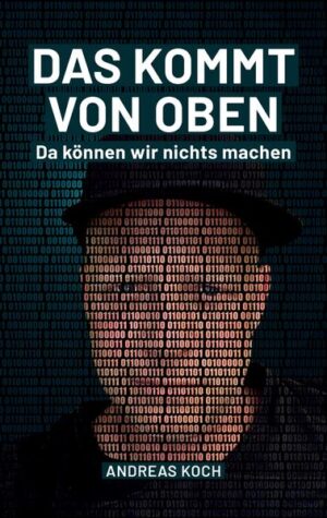 Immer wieder wird Andreas Koch im Laufe seines Lebens mit dem Satz „Das kommt von oben, da können wir nichts machen.“ konfrontiert - ob in der Jugend, seiner Tätigkeit als Polizeibeamter oder jetzt in der Gastronomie. Er hat das Gefühl, dass Werte wie Ehrlichkeit, Zuverlässigkeit und Geradlinigkeit in unserer Gesellschaft nicht mehr zählen. Mit eben diesen positiven Eigenschaften eckt er überall an - vor allem im Berufsleben. Andreas nimmt die Leser und Leserinnen und Leser mit auf seine Reise durch ein Leben voller Erlebnisse, die genau seinen Charaktereigenschaften widersprechen. Er vermittelt, dass nicht alles, was von oben vorgegeben wird, sinnvoll ist und vor allem nicht hingenommen werden muss.