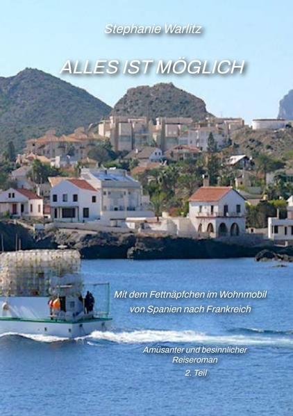 Dieses Buch ist amüsant sowie besinnlich und offenbart vieles. Es handelt um eine Reise zwischen Nord-Deutschland und Süd-Spanien. Vorwiegend sind persönliche Erlebnisse mit Menschen aus allen europäischen Nationen beschrieben, inclusive deren unterschiedlichen Mentalitäten und Marotten, vorwiegend die der Spanier und Deutschen. Während der halbjährigen Wohnmobil-Reise erfahren Martin und Steffi die kuriosesten Begebenheiten. Da Steffi stets wissbegierig ist, tritt so oft in ihr mitgebrachtes 'Fettnäpfchen'. Das beweist sie mitunter in der Frage 'Wohin ziehen die Wohnmobile?' und 'Wie sieht die Realität eines Wohnmobil-Besitzer's aus' . Interessant ist das Buch zudem für leidenschaftliche Windsurfer. Viele Spot's und Tipp's werden offenbart. Mit dem persönlichen DU werden SIE überall mit hingenommen.