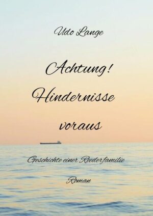 Das Buch erzählt die Geschichte einer Reederfamilie, die sich im 20. und 21. Jahrhundert abspielt und 4 Generationen umfasst. Sie beginnt unmittelbar nach dem 2. Weltkrieg und endet Anfang des 21. Jahrhundert.