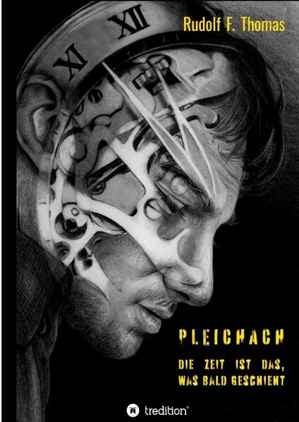 März 1982 : Journalist Tom Friedemann wartet in Basel auf den Intercity. Er möchte zurück in die Bundeshauptstadt Bonn. Der Zug kann nicht pünktlich losfahren. Die Basler-Polizei sucht nach Dieben und Schmuggler. Als der Intercity endlich fahren darf, kommt es erneut zu einem Zwischenfall: Toms Tischnachbar im Speisewagen liegt mit einem Herzinfarkt auf der Toilette. Notfall! Der Zug muss am Bahnhof in Lahr anhalten. Der Journalist fährt im Rettungswagen mit ins Krankenhaus. Dort lernt er den todkranken kauzigen Legionär André Pleichach kennen. Pleichach schenkt ihm mit den Worten "die Zeit ist das, was bald geschieht" eine wertvolle, mystisch anmutende Armbanduhr. Das Zifferblatt ist schwarz wie die Nacht. Die Uhr zeigt weder Stunden noch Minuten an. Langsam begreift der Journalist, warum Pleichach ausgerechnet ihm die Uhr schenkte: Der Legionär ist sein Vater. Tom wird zum Medium der mysteriösen Uhr. Sie rechnet auf und zieht ab. 20.440 Tage beträgt Toms Zeitkontingent. In 56 Jahren endet sein Leben. Wer Tom die linke Hand reicht, kennt anschließend seinen Todestag. Damit macht er sich nicht nur Freunde. Er wird verfolgt, gejagt und gehasst. Fremdenlegionäre und Stasi-Agenten wollen dem gewieften Journalisten die Lebensuhr und Kommandant Pleichachs illegales Millionen-Erbe abjagen. Sie sind dem Tod geweiht, was sie zu spät begreifen. Es kommt zu irren Verkettungen tragischer, teilweiser skurriler Ereignisse. Tom zieht von Bonn nach Würzburg. Dort lernt er seinen bisher unbekannten Halbbruder Marcel kennen ...... Kaum vorstellbar, aber zum Greifen nah: Eine Uhr zeigt keine Stunden und keine Minuten, sondern nur noch Tage an. Genau die Anzahl an Tagen, die uns noch bleiben. Glücklicherweise macht der Autor dank seiner Suggestivgaben, seinem Gespür für Spannung und nicht zuletzt seinem Faible für verschiedene Lebenseinstellungen aus seiner Fantasie eine verrückte Geschichte. Autor Rudolf F. Thomas hat Freude daran, die Realität mit der gewünschten Wirklichkeit zu vermischen. Beim Lesen stellt sich jeder die Frage nach der eigenen Lebenszeit. Was wäre, wenn ich wüsste ....? Wie kaum ein anderer zeitgenössischer Autor hat er einen fabelhaften Blick für Themen, Probleme und Motive. Seine Geschichte im Umgang mit der Lebenszeit wechselt immer wieder zwischen Irrsinn und Wahrheit hin und her. Das Buch ist einzigartig lebendig. Spannend ist es allemal. Die Charaktere der Roman-Figuren faszinieren durch ihre unterschiedliche Lebenseinstellung. Rudolf F. Thomas ?gelingt mit »Pleichach« ein atemberaubender Roman. Die geschickte Erzählkomposition, der exzentrische Charakter der Roman-Figur Tom Friedemann und die zwielichtigen Geheimnisse seines Vaters ziehen die Leser in die Geschichte. Trotz der vielen Konflikte strotzt der Roman vor italienischem Flair und einer südländischen Leichtigkeit. Wer in der Reihe bereits »Morgenlatten« von Rudolf F. Thomas verschlungen hat, wird »Pleichach« nicht mehr aus der Hand geben.