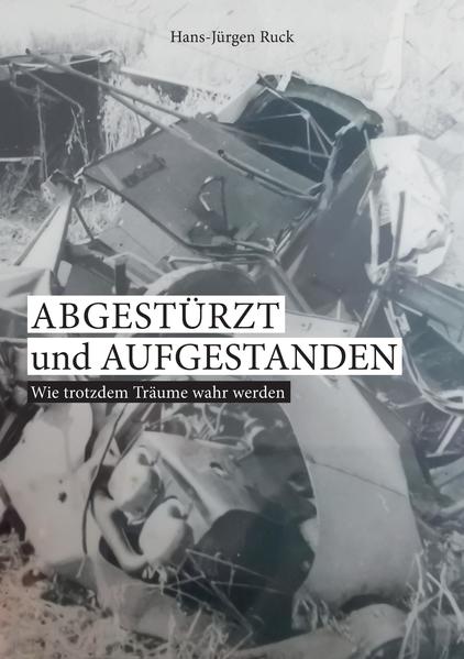 Hans Jürgen Ruck wächst in schwierigen Verhältnissen auf, doch von klein an begleitet ihn der Traum vom Fliegen. Er baut Modellflugzeuge und obwohl er mit vielen Hindernissen zu kämpfen hat, wird sein Traum schließlich wahr: Er wird Pilot! Doch dann trifft ihn ein entsetzlicher Schicksalsschlag: ein Absturz, der seinen Fluglehrer das Leben kostet und ihn schwer verletzt. Am Tiefpunkt seines Lebens verlässt ihn seine Frau. Doch Hans Jürgen Ruck gibt nicht auf, er kämpft sich zurück in das Leben und erobert sich seinen Platz im Cockpit wieder zurück. Er findet eine neue Liebe und feiert berufliche Erfolge. "Abgestürzt und aufgestanden" ist eine Liebeserklärung an das Fliegen und das Leben.