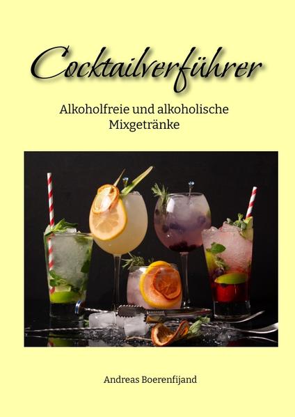 Dieser Rtgeber ist für alle denen auf Party die Getränke: Bier Cola und Wasser zu langweilig sind. In dem Ratgeber sind über 100 Rezepte (Mengenangaben und Zubereitung) für Cocktail enthalten, davon 34% alkohofrei. Bei den alkoholischen Cocktails sind neben den Klassiker: "Tequila Sunrise", "Caipirinha" oder "Sex on the beach" auch weniger bekannte, aber gut schmeckende Cocktails dabei. Das erforderliche Zubehör ist auch beschrieben. Außerdem gibt es noch einen kleinen historischen Rückblick.