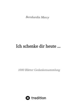 Die Inhalte der einzelnen Artikel in diesem Buch sind persönlich, privat und individuell. Sie sind keinesfalls übertragbar. Was Sie lesen, ob Sie’s glauben oder nicht oder etwas davon, das steht Ihnen frei. Ganz nach Belieben.