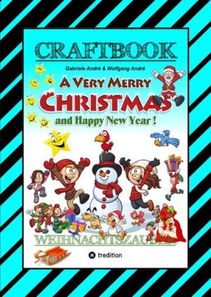 In dieser Craftbook Spezial- Ausgabe, haben wir uns dem feierlichen Thema: „Weihnachtszauber“, wir spielen - , angenommen. Unter dem Motto „Das kann ich!“, haben wir für Dich eine spezielle weihnachtliche Edition für das bevorstehende Weihnachtsfest kreiert. Es warten tolle Basteleien, wunderbare Vorlagen, kniffelige Rätsel, ein besonders lustiges Weihnachtsspiel und eine Geschichte auf Dich. Die Inhalte wurden extra so gestaltet, dass die verschiedenen Rätsel- , Spiel- , und Bastelblätter leicht zu kopieren oder zu scannen sind. In dieser speziellen Weihnachtsausgabe haben wir für Dich schöne weihnachtliche Projekte verarbeitet, sodass Du mit Deinen Liebsten die aufregende Vorweihnachtszeit stimmungsvoll erleben kannst. Mit großartigen Bastelwerken, Zeichnungen und Spielen wird die Zeit bis zum Fest sicher noch etwas weihnachtlicher. Baue Deine eigene Lebkuchenstadt, dabei wirst Du wieder vieles entdecken. Lass Dich überraschen. Baue Deine eigene Kreativität in die Werke mit Deinen Ideen ein. Du wirst überrascht sein, was dabei so alles entsteht. Besonders liebevoll gefertigte Vorgaben fördern die Konzentration und die Kreativität. Ein motivierender Spaß für die ganze Familie! Wir wünschen Dir und Deinen Liebsten schöne, wie auch glückliche Festtage und einen guten Rutsch ins neue Jahr! Viel Erfolg!