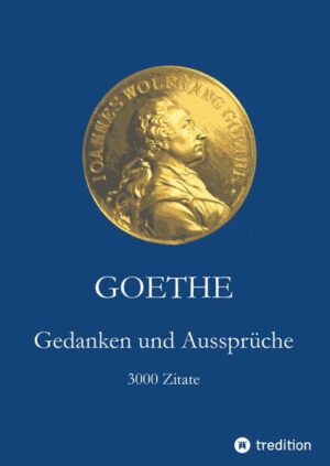 Die Sammlung von Zitaten aus Goethes Werken will in erster Linie ein Hilfsmittel sein, ein Nachschlagewerk, dessen man sich bei Bedarf bedient und dessen höchste Leistung darin besteht, dass es den Benutzer zum Lesen verführt