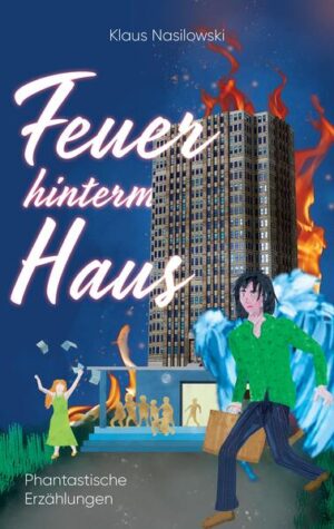 In dem Band Feuer hinterm Haus befinden sich 6 spannende und bewegende Kurzgeschichten. Scheinbar direkt aus dem Alltag erscheinen diese fantastischen, manchmal absurd anmutenden Geschichten, immer gewürzt mit einer Prise Humor. In allen Kurzgeschichten geht es um Transformation. Die Helden des Alltags machen erstaunliche Entwicklungen durch, sei es der einkaufende Student, die einsame Briefmarkensammlerin im Erdgeschoss des Hochhauses, der Banker auf der Suche nach seiner Heimat oder die vernachlässigte Katze Friederike in ihrer 2-Zimmerwohnung.