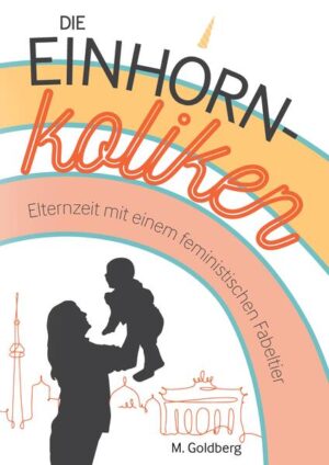 DIE ELTERNZEIT ÜBERLEBEN? Wieder ist die junge Mutter Miep damit beschäftigt, ihr Baby Siggi in den Schlaf zu wippen. Wieder klingelt es bei ihr. Das kann nur ein DHL-Bote sein, der etwas für die Nachbarn bringt. Doch diesmal geht es nicht um ein Paket. Ein Einhorn steht vor der Tür! Klein, dreist und eitel. Es will ein Dosentelefon durch Mieps Wohnung spannen. Und nicht nur das! Es ist wild entschlossen Miep in der Elternzeit zu unterstützen. Schnell wird deutlich, dass das seriensüchtige Fabeltier viele schöne Ideen hat (und absonderliche und konfuse und undurchführbare). Viele beanspruchen Miep mehr, als dass sie sie entlasten. Zumal das gebeutelte Einhorn ständig Bauchschmerzen hat. Denn Feminist sein ist gar nicht so leicht. Immerhin steigt mit der Anwesenheit des vorlauten Nervhorns der Unterhaltungswert für alle enorm. Baby Siggi lacht nur noch und Freund Birk wird selbst zum Einhorn. Zum Glück schallt von der lauten Hippi-Nachbarin immer etwas Love and Peace herüber. MIT EINEM FEMINISTISCHEN EINHORN!