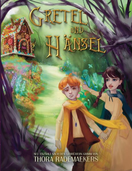 Dieses Märchen "Gretel und Hänsel" ähnelt dem Klassiker "Hänsel und Gretel", ist aber angelehnt an die wahren Zustände des mittelalterlichen Deutschlands, hinsichtlich der Lebensumstände, Sitten, Kleiderordnung, Epidemien und Seuchen, den Rechten des Adels bis hin zum Hungerkannibalismus. Es besitzt den üblichen Aufbau: ‣ Märchenanfang (Titelheldin in einer Notsituation) ‣ Märchenhandlung (Aufbruch, Zauber, Prüfungen und Rätsel) Kinderarbeit, Kinderehen, Krankheiten und Aberglaube treiben die Handlung an, mit der Auseinandersetzungen zwischen Richtig und Falsch, Gut und Böse. ‣ Märchenende: Das Gute wird belohnt, das Böse bestraft. ‣ Lehre: Sich zu nichts zwingen lassen, was gegen die eigene Natur und Würde ist oder einem Schaden zufügt. Doch niemals sein Glück auf das Unglück anderer bauen. Protagonisten im Handlungsabriss: Es ist im finsteren Mittelalter. Eine Epidemie rafft die arme Landbevölkerung dahin oder lässt sie so entstellt zurück, dass sie kaum mehr arbeiten können. Gretel, das schöne Kind einer Schusterfamilie soll ihnen Wohlstand bringen. Der Stiefvater will sie in eine morganatische Ehe zwingen. Die Mutter schenkt ihr ein schützendes Amulett und beklagt, dass Frauen keine Wahl haben. Doch das Kind entscheidet anders und läuft fort, tief in den Wald hinein. Ihr Bruder Hans findet sie auf einer Waldblöße. Diese Lichtung führt ein spukhaftes Eigenleben fernab der Gesetze der Natur. Trotzdem kann er seine Schwester nicht zur Umkehr bewegen. Sie legt ihm ihr Amulett um und läuft weiter. Mit jedem Schritt reißen ihr alle vier Jahreszeiten an den Gliedern. Als sie sich zum Trinken über eine Pfütze beugt, sieht sie, dass sie zu einer jungen Frau gereift ist. Unheimliche Mächte haben sie durch die Zeit geführt und nun stand sie vor einem festlich geschmückten Barbarabaum. Der Weg vor ihr ist einladend und ein lebendes Pfefferkuchenhaus auf zwei Hühnerbeinen lockt sie. Eine Stimme in Reimform spricht zu ihr und verlangt, ihren Bruder zu rufen. Sie erliegt den Verlockungen und gehorcht. Einen Augenblick später stand Hans ohne das Amulett vor ihr, ebenfalls um sieben Jahre gealtert. Die unheimliche Stimme gehört einer boshaften Alten, die sich nun den Kindern zeigt. Alles Schöne ist fort, die Umgebung präsentiert sich schauderhaft. Hans sitzt eingesperrt und fett gemästet und Gretel putzt und kocht wie eine lebende Puppe unter einem Zauber. Die Zeit naht, da der Junge gebraten werden soll. Die Kinder versuchen, die erblindete Hexe auszutricksen. Hans gibt mit einem Hühnerknochen vor, noch zu dünn zu sein. Gretel lockt sie mit einem Glücksspiel. Als alles scheitert, fragt das Mädchen, wie ihr Bruder in den Kamin passen soll. Die Alte will es zeigen, da schubst Hans sie in den Ofen hinein. Der böse Zauber war gelöst und die Kinder wandern mit dem Schatz der Hexe den seltsamen Weg zurück zur Lichtung. Dort treffen sie auf ihre Mutter, die hier einst das Amulett wieder gefunden hatte und die nicht aufgehört hat nach ihren Kindern zu suchen. Sie versprechen sich nie mehr zu verlassen und füreinander Verständnis aufzubringen.