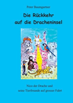 Nico, ein kleiner rosaroter Drache, lebt auf einer einsamen Insel. Eines Tages findet er am Strand eine Flaschenpost mit dem Plan der Dracheninsel, auf der seine Familie lebt. Er baut sich ein Floss und macht sich auf die Suche. Dabei besucht er alle Erdteile und trifft viele Tiere. Nach einer abenteuerlichem Fahrt findet er schliesslich seine Familie.