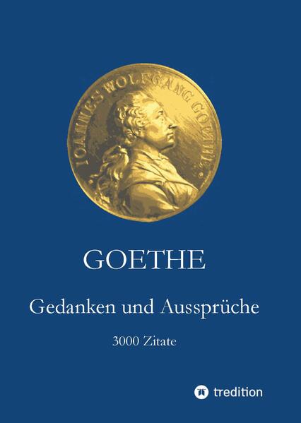 Die Sammlung von Zitaten aus Goethes Werken will in erster Linie ein Hilfsmittel sein, ein Nachschlagewerk, dessen man sich bei Bedarf bedient und dessen höchste Leistung darin besteht, dass es den Benutzer zum Lesen verführt