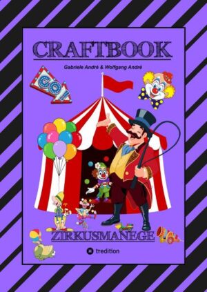 Das Craftbook Band 15, " Zirkusmanege“, ist für alle Kinder ab dem Vorschulalter und Volkschülern besonders geeignet, welche Spaß daran haben, Rätsel zu lösen, zu basteln, zu malen und Motivationsübungen rund um das Geschehen in der Welt der Artisten, Tiere und Attraktionen im Zirkus gerne ausführen. Das vielfältige Angebot der Inhalte und Vorgaben der Craftbook Bandreihe fördert die Kreativität, insbesondere die Konzentration und erleichtert ebenso das Erlernen der motorischen Fähigkeiten. Die ausgewählten Bilder erwecken ein besonderes Interesse, erworbene Fähigkeiten des Zeichnens anzuwenden, um ideenreiche eigene Werke zu erschaffen. Der erlebte Moment der bemühten Tätigkeit ein schönes Bild nach der eigenen Vorstellung zu vollenden, beruhigt das Gemüt der Kleinen und steigert das Selbstwertgefühl. Überdies schafft die Beschäftigung mit den Vorgaben, welche aus Aufgaben, Rätsel und Bastelanregungen und Malthemen bestehen, einen stressfreien Zustand, wenn die Farben fließen. Ausführende Tätigkeiten schaffen Freiraum für das geistige Wohlbefinden der Kleinen, welche auch deren Ideenreichtum im Schaffungsprozess fördert.