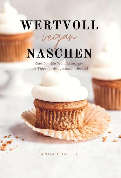 Dieses Buch ist für dich, wenn du gesund naschen und dich in deinem Körper wohlfühlen möchtest. »Wertvoll vegan Naschen« - Das Backbuch von Anna Covelli, der Gründerin von Ahana. Mit über 60 Wohlfühl-Rezepten für Körper und Seele zeigt Anna, dass veganes Backen einfach ist und besonders viel Freude und Genuss bereitet. Mit verführerischen Rezepten, von Rote Bete - Schokoladentorte, Süßkartoffelcreme bis hin zu Raw -Kaffeetörtchen, führt dich »Wertvoll vegan Naschen« an eine gesunde Variante des Backens heran. Die Rezepte sind vegan, frei von Gluten und raffiniertem Zucker, dafür voller Achtsamkeit, Liebe und Geschmack. Hier entdeckst du die Welt gesunder Zutaten und Lust auf mehr: Mehr Freude, mehr Wohlbefinden, mehr Lieblingsrezepte! Der große Einführungsteil zeigt, wie Milch, Ei & Co. ganz leicht durch pflanzliche Produkte ersetzt werden. Wie sieht der vegane Vorratsschrank aus? Welche Zutaten lassen sich gesund oder glutenfrei ersetzen? Mit Annas Tipps kann jeder großartig backen! Jedem Rezept werden Rezeptanmerkungen angeführt, sodass es besonders leichtfällt, die Rezepte nach Vorlieben abwandeln. So können auch Menschen mit Unverträglichkeiten unbeschwert genießen. Viel Spaß beim Staunen, Kreativwerden und Genießen wertvoller Momente mit »Wertvoll vegan Naschen«. Wertvoll vegan Naschen - Das Backbuch: ●Über 50 erprobte Rezepte ●Einfach vegan und glutenfrei backen ●Frei von raffiniertem Zucker ●Wissenswerte Backtipps und Grundzutaten ●Einleitungsteil mit wertvollen Infos zum gesunden Backen ●Wissen zu veganen Alternativen